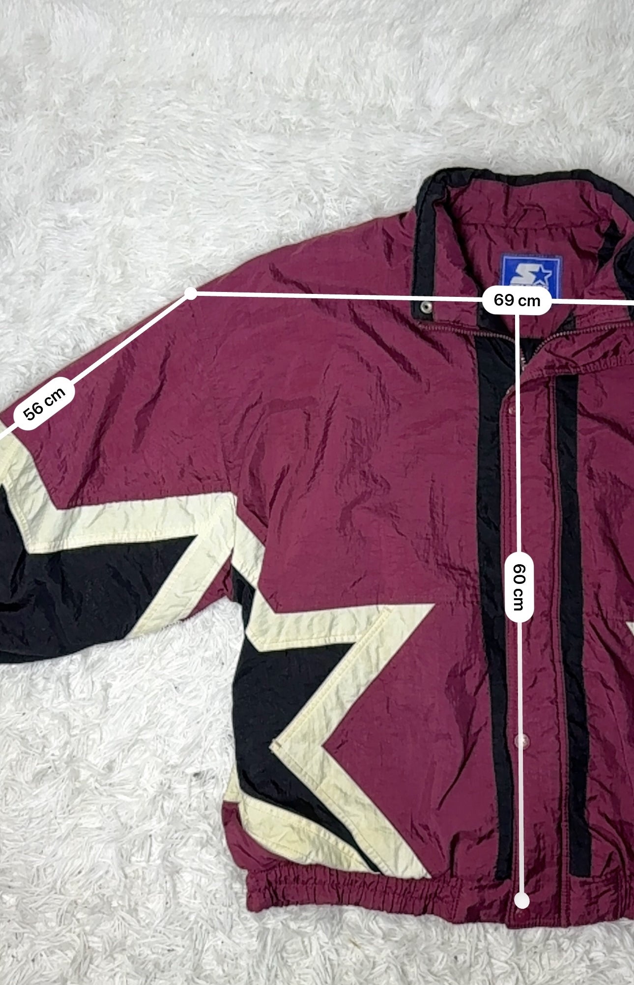Veste Starter Texas A&M Aggies – Vintage 90s (L)