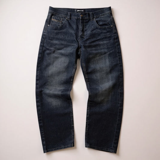 Jean Royal Blue “Jeans Division” gris délavé – coupe droite vintage (Taille FR 48)