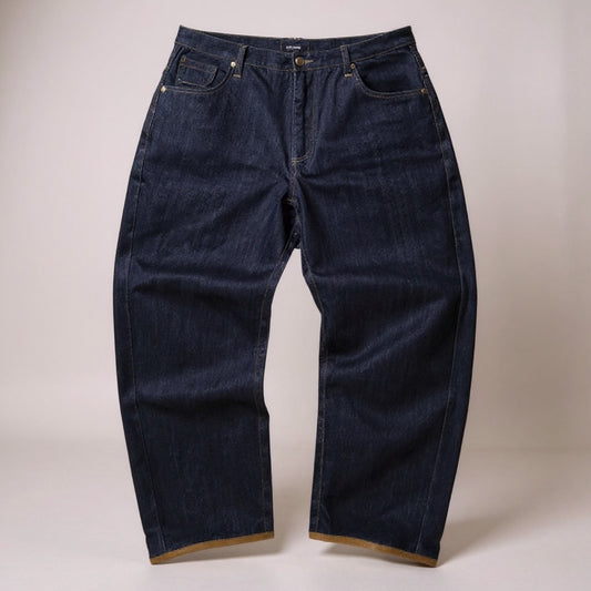 Jean Sean John Vintage – Made in Hong Kong – Reworked Cuir - Taille FR 50