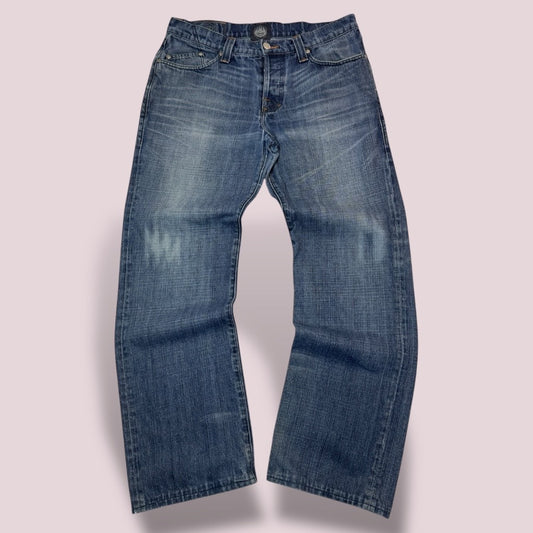 Jean Rock & Republic – Délavage Bleu Foncé – Made in USA - Taille FR 46