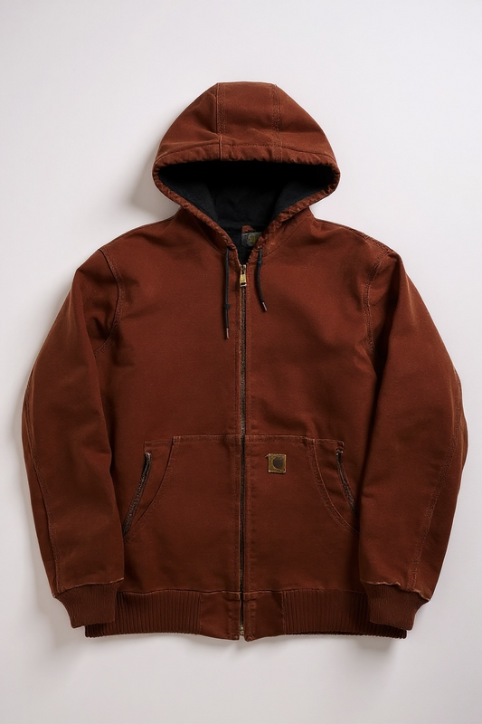 Veste Carhartt Active Jacket vintage – marron – taille L estimée