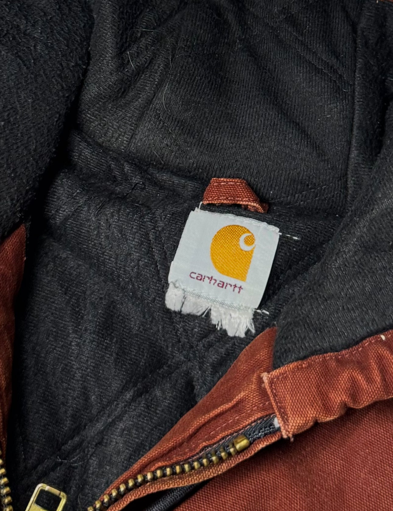 Veste Carhartt Active Jacket vintage – marron – taille L estimée