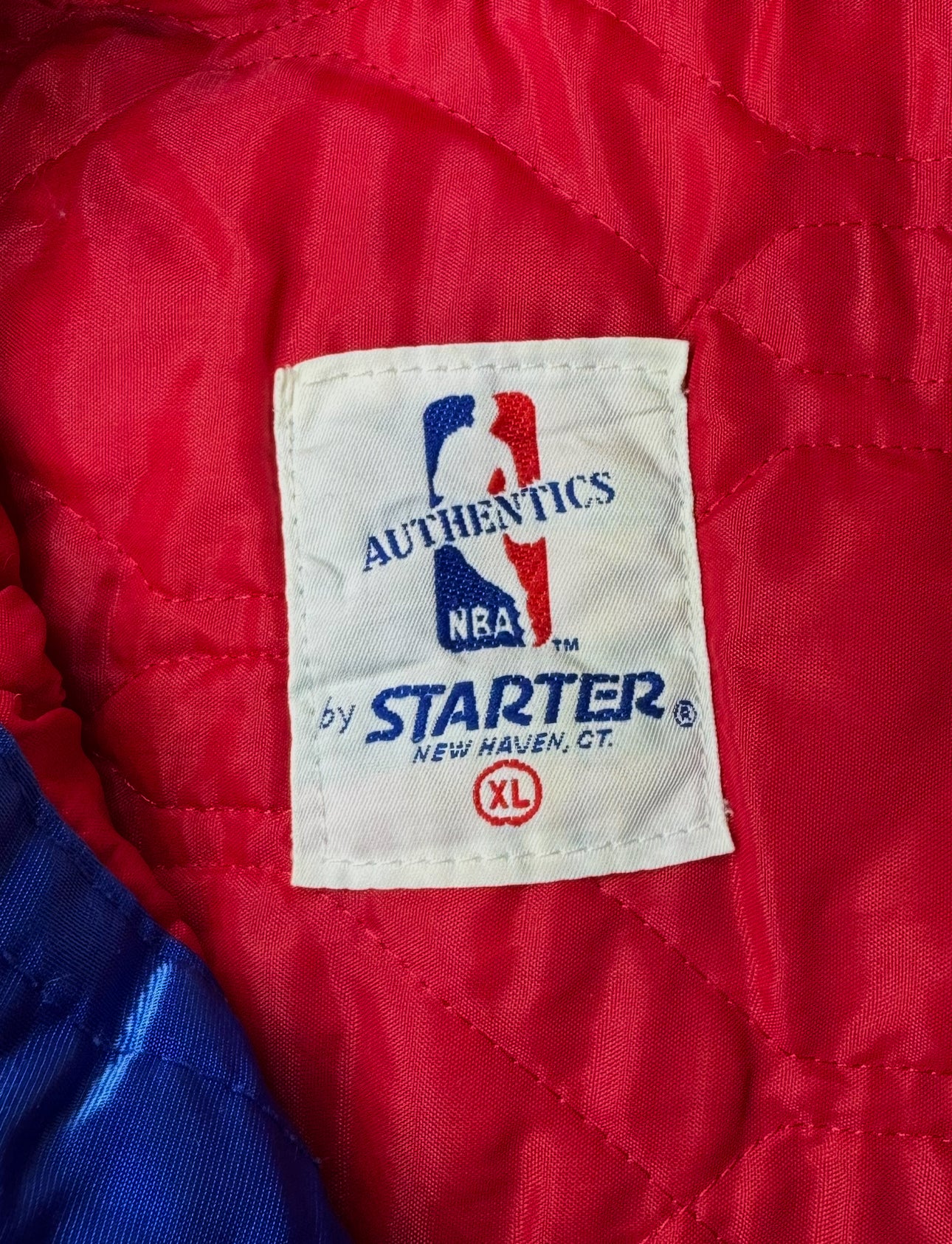 Veste NBA Detroit Pistons Starter – Vintage 90s (XL)
