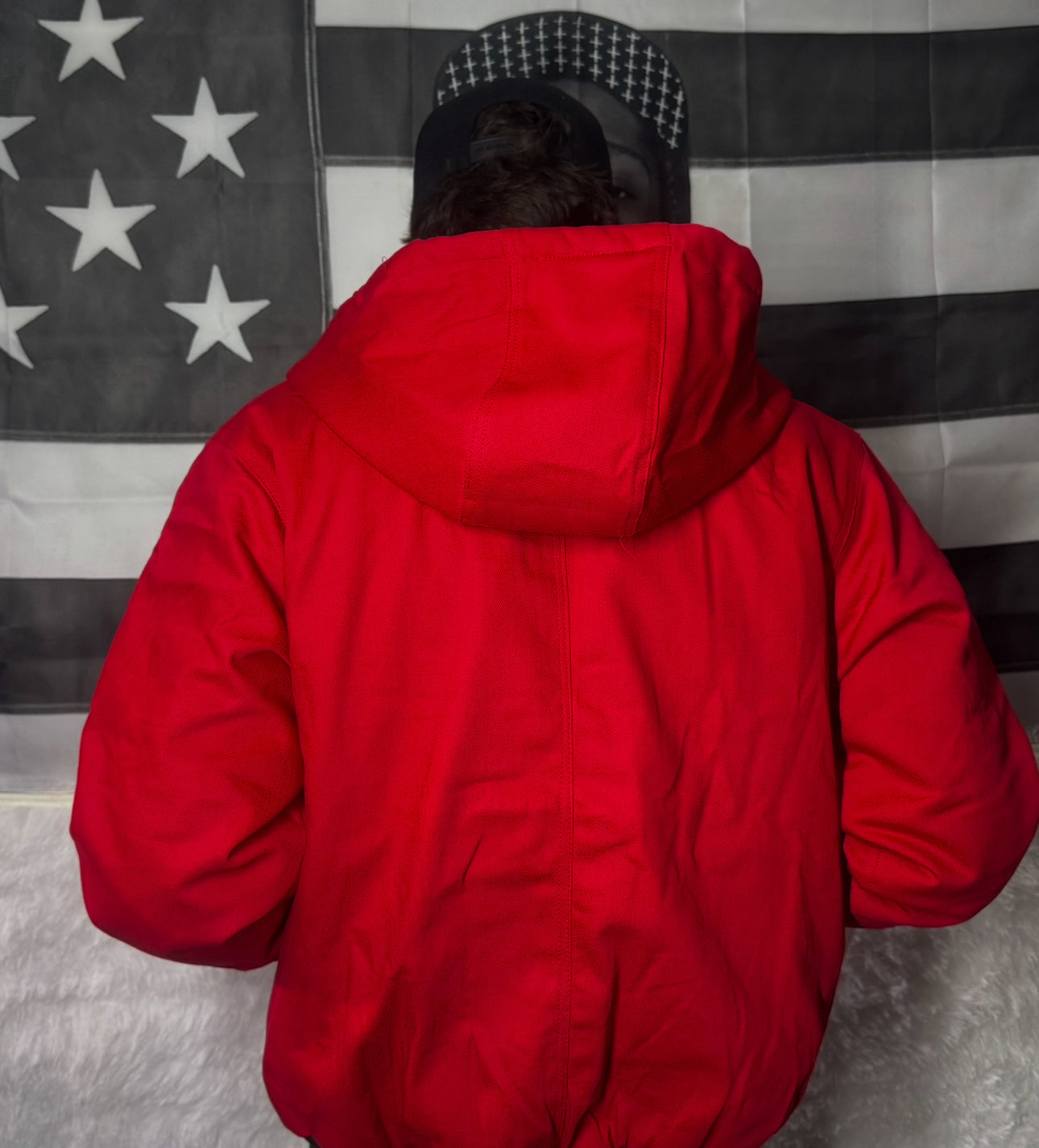 Veste Carhartt x Marlboro Red Rework Vintage