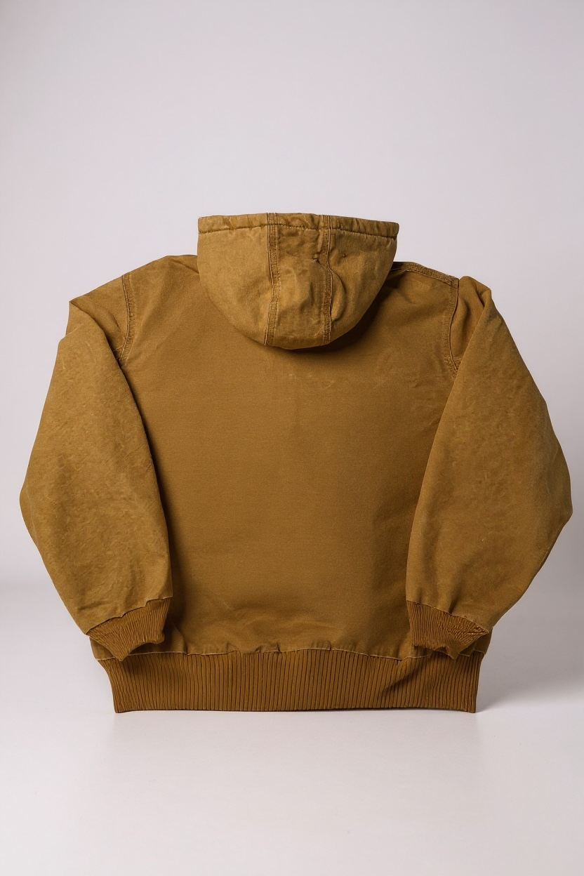 Veste Carhartt à capuche doublée matelassée – marron – XL
