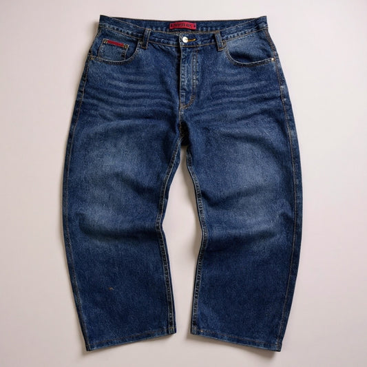 Jean U.S. Polo Assn. vintage bleu moyen – coupe droite ample (Taille FR 52)