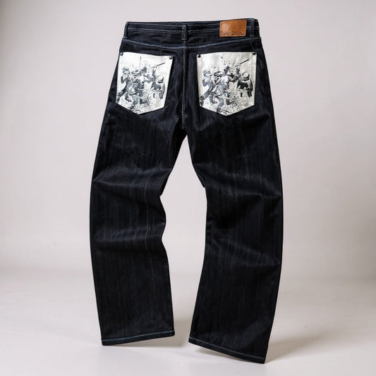 Jean Artful Dodger – “Brawl Scene” Edition / Poches Illustrées - Taille FR 44