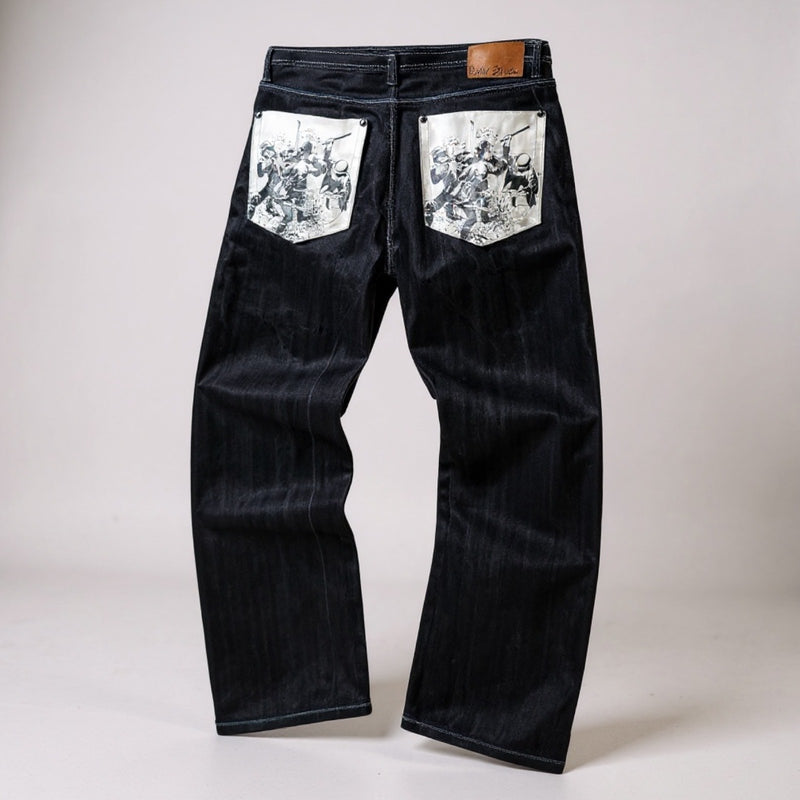 Jean Artful Dodger – “Brawl Scene” Edition / Poches Illustrées - Taille FR 44