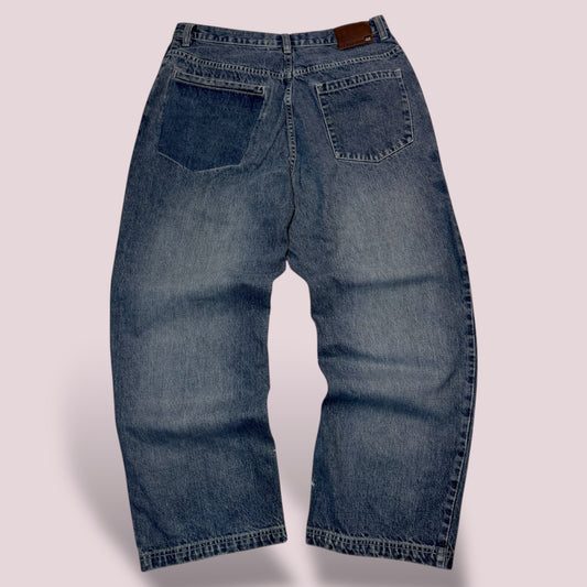 Jean U.S. Polo Assn. Vintage – Délavage Bleu Clair – Coupe Relaxed - Taille FR 46